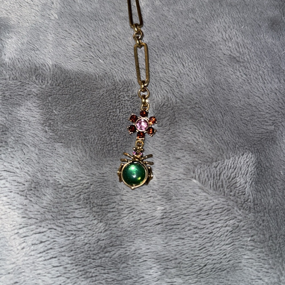 #37 Betsey Johnson necklace and earrings